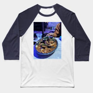 Seafood Baseball T-Shirt